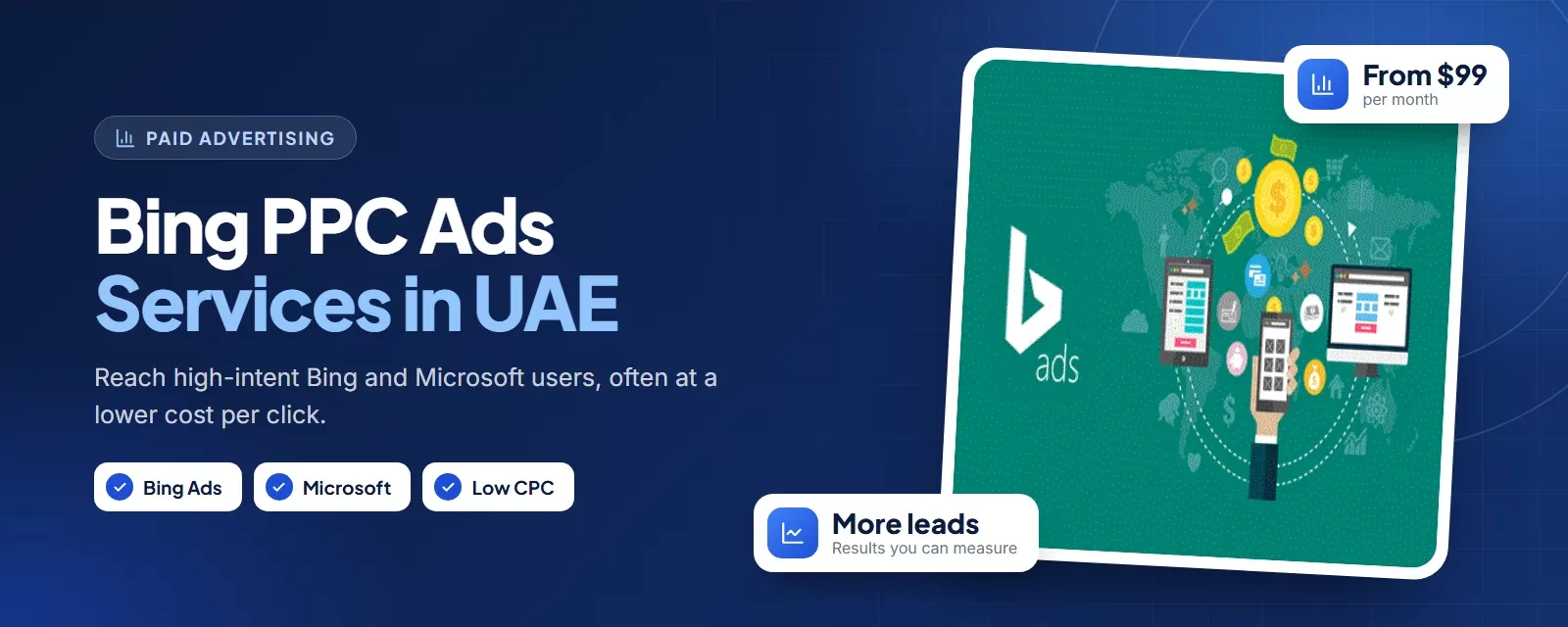 Bing PPC Ads services in UAE